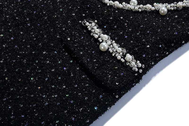 Stunning Sequin Beaded Slim Dress