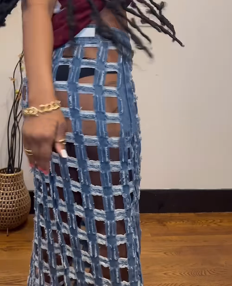 My Fab Denim Skirt