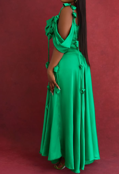 The One-shoulder Classy Dress For Events