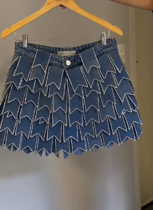 Denim Design Skirt