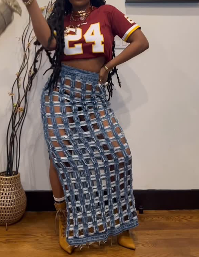 My Fab Denim Skirt