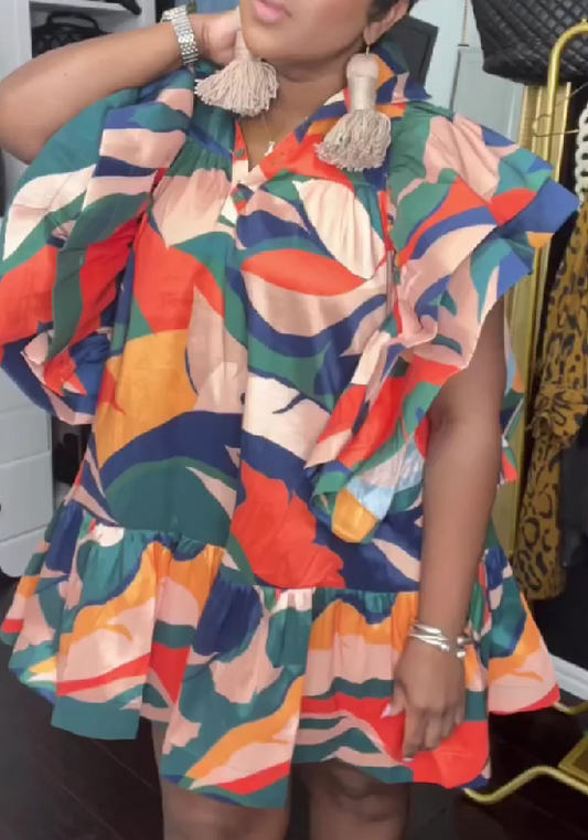Colorful doll dresses