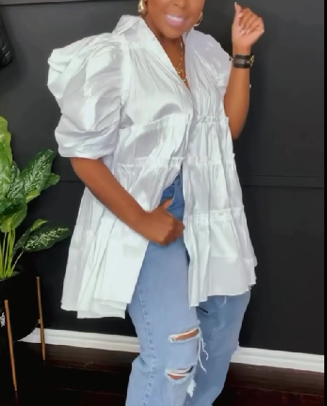 Statement tops and dresses