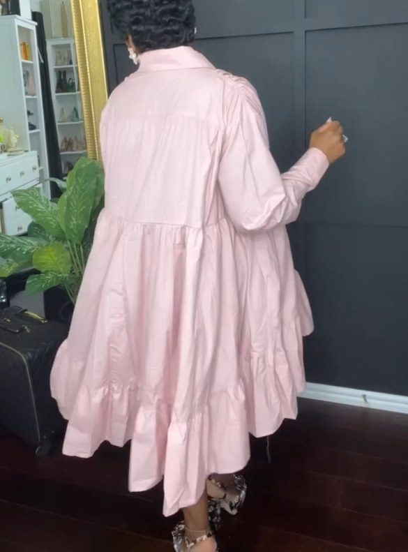Fashion Shirt Dress