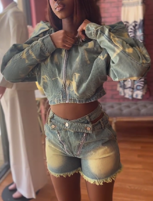 Design denim set