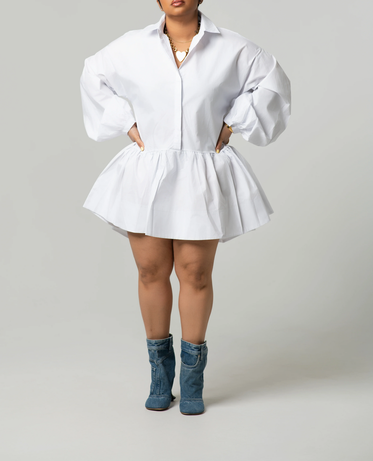 Benji Button Dress