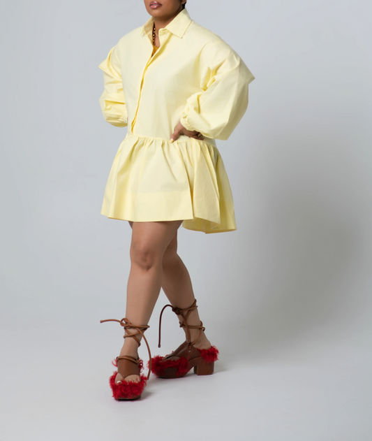Benji Button Dress