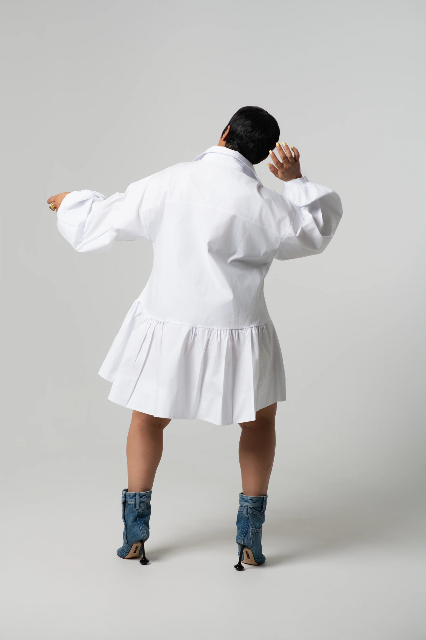 Benji Button Dress