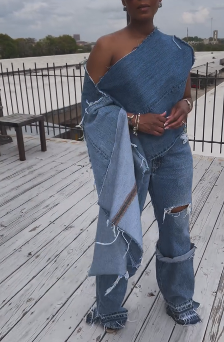 Cowboy cape vest