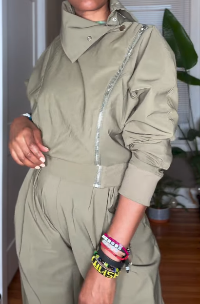 The Fab Cargo Olive Outfit Suit