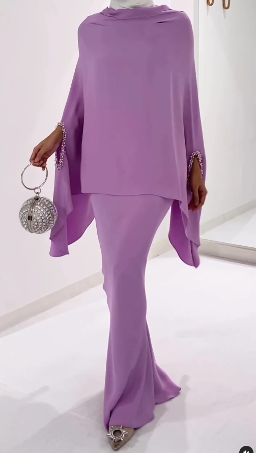 Demure Breezy 2pc Skirt Set