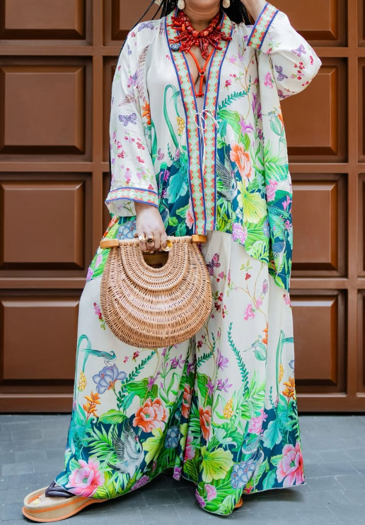 The Demure Printed 2pc Set